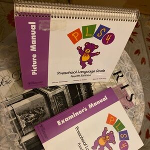 PLS-4 Preschool Language Scale-4 Evaluation-Picture & Examination Manuals (A)